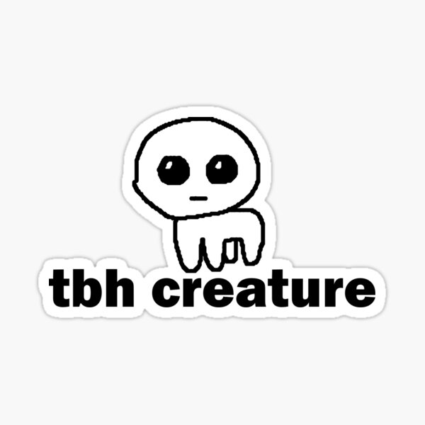 Tbh Creature Autism Creature 5PCS Stickers for Wall Laptop Anime Bumper Kid  Living Room Decor Cute Room Art Car Funny Stickers