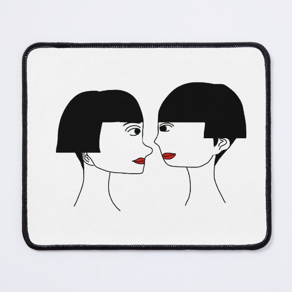 Item preview, Two women facing each other designed and sold by oddhood.