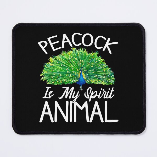 Item preview, Peacock Is My Spirit Animal designed and sold by SunsetGloww.