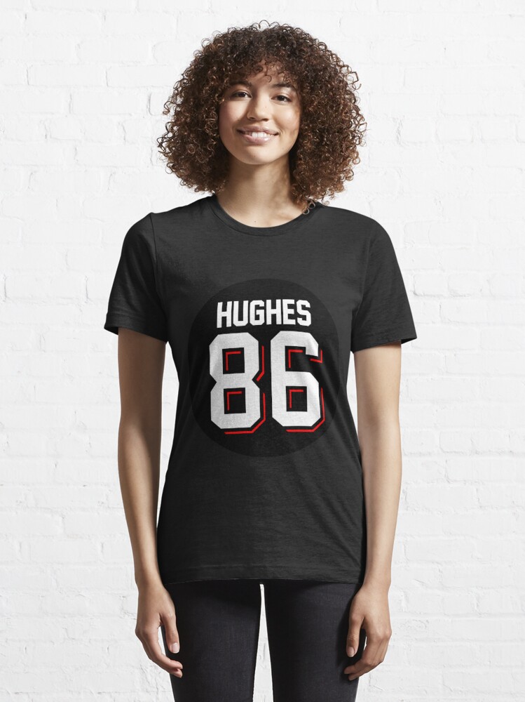jack hughes jersey number Essential T-Shirt for Sale by madisonsummey