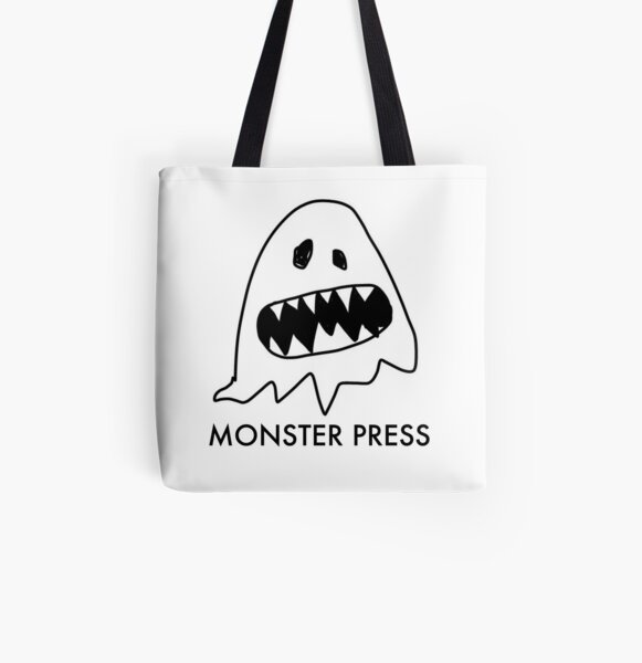Monster Press All Over Print Tote Bag