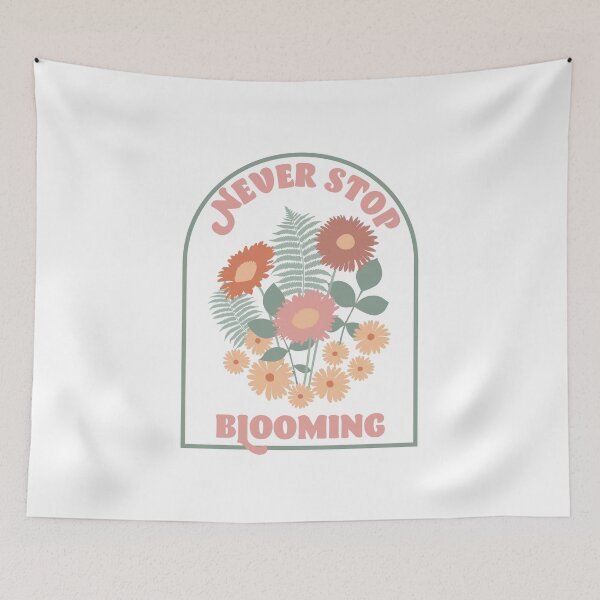 Item preview, Never Stop Blooming designed and sold by cafelab.
