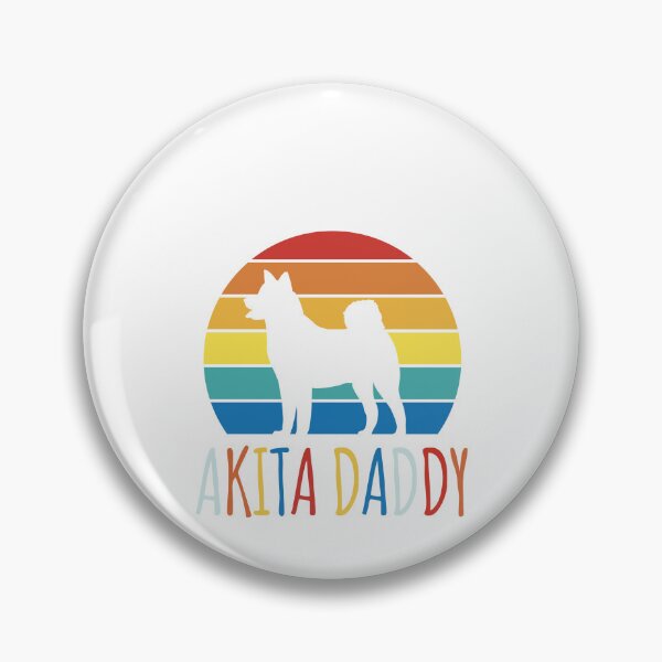Item preview, Akita Daddy Dad Dog Cute Akita designed and sold by DadJokeDescript.