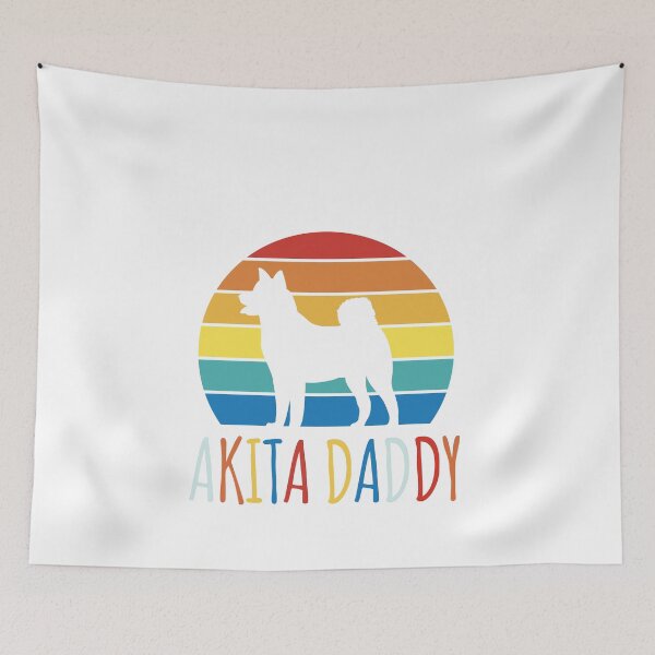 Item preview, Akita Daddy Dad Dog Cute Akita designed and sold by DadJokeDescript.
