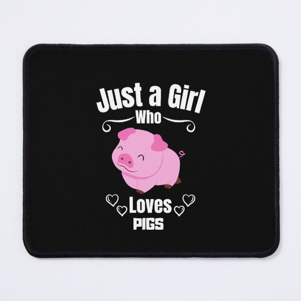 Item preview, Just a Girl Who loves Pigs #03 designed and sold by WaguinhoTex.