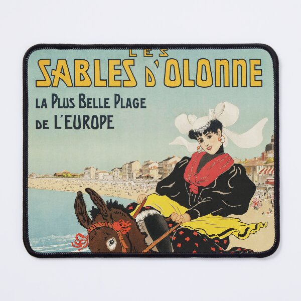 Item preview, LES SABLES D' OLONNE France State Railways Direct from Paris Vintage Travel Poster designed and sold by retroposters.