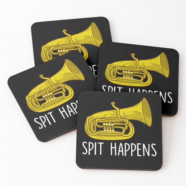 Item preview, Spit Happens Funny Tuba Camiseta designed and sold by SunsetGloww.