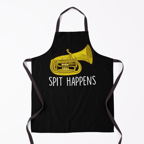 Item preview, Spit Happens Funny Tuba Tshirt designed and sold by SunsetGloww.