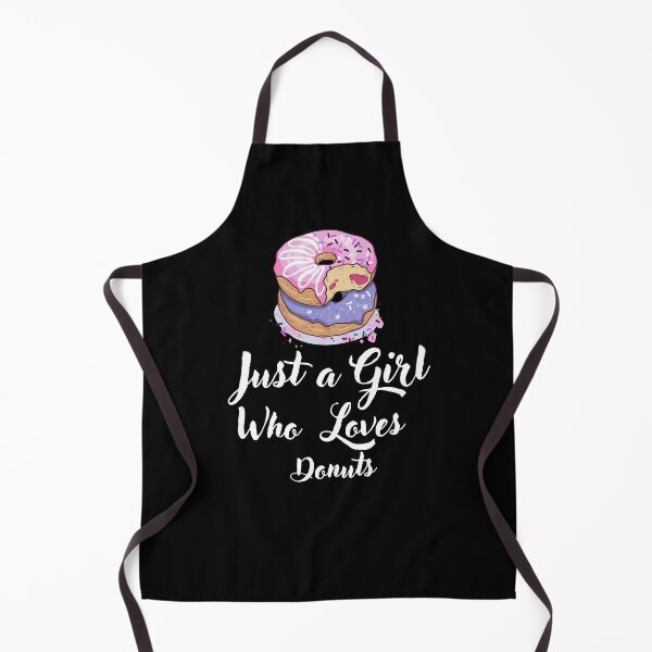 Item preview, Just a Girl Who loves Donuts designed and sold by WaguinhoTex.