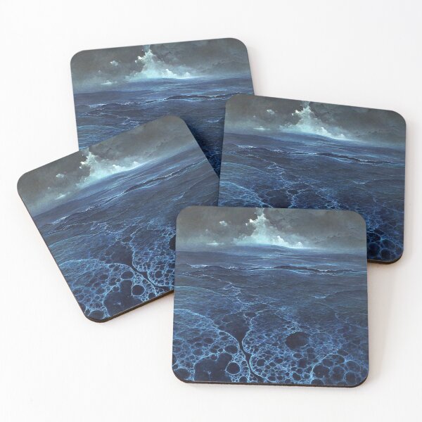Item preview, Untitled (Ocean), by Zdzisław Beksiński designed and sold by JustContemplate.