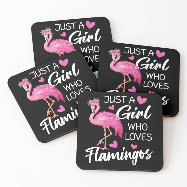 Item preview, Just A Girl Who Loves Flamingos designed and sold by SunsetGloww.
