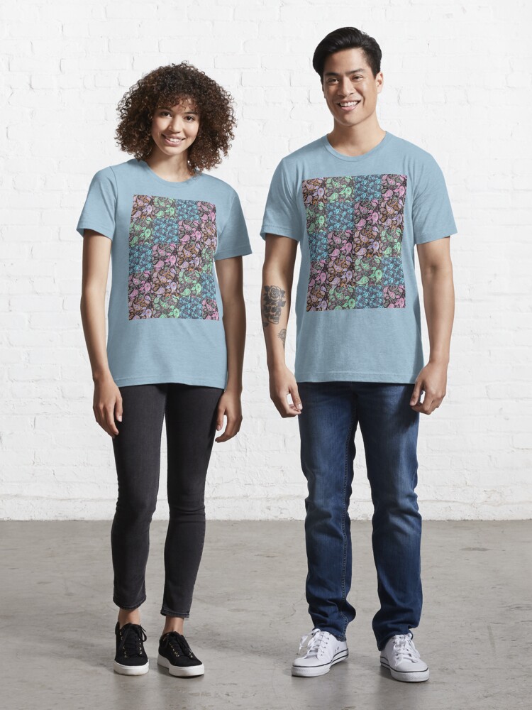 Paisley Square Tiles - Diagonal Pattern | Essential T-Shirt