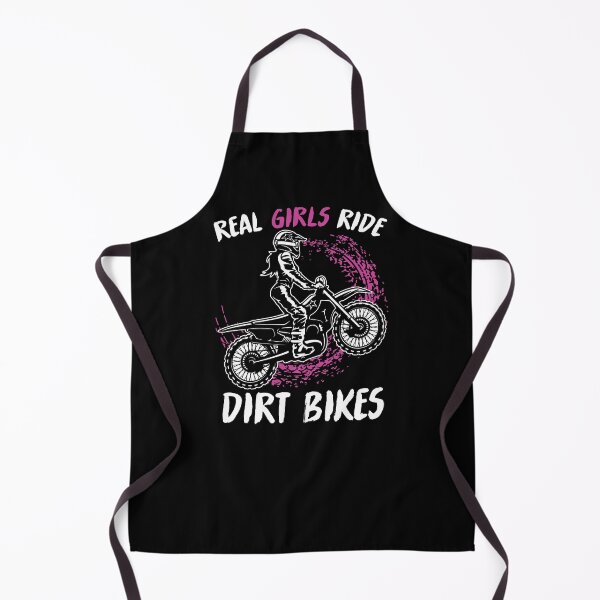 Item preview, Real Girls Ride Dirt Bikes designed and sold by SunsetGloww.