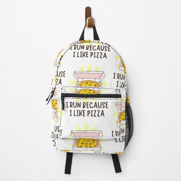 Item preview, I Run Because I Like Pizza designed and sold by BookOfE.
