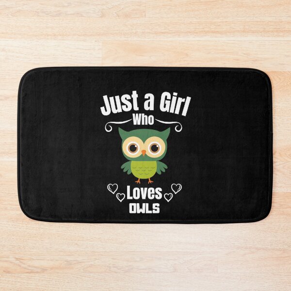 Item preview, Just a Girl Who loves Owls #02 designed and sold by WaguinhoTex.