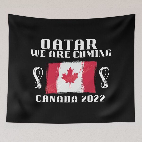 Item preview, world cup 2022 canada White designed and sold by hopeandblissh.