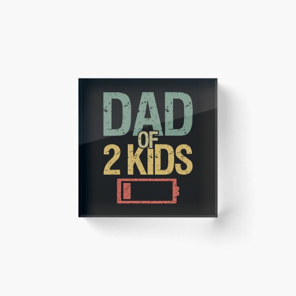 Item preview, Tired Dad Of 2 Kids I designed and sold by Lemon Pepper.