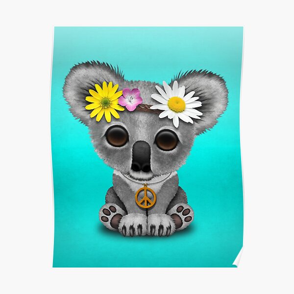 Posters Sur Le Theme Baby Koala Redbubble