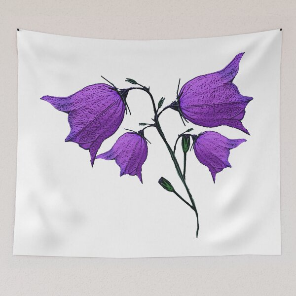 Item preview, bluebells, spring flowers, gardener designs designed and sold by Kirei-Lily.