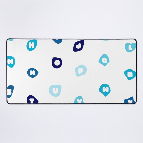 Item preview, Blue Blob Alphabet designed and sold by DonneeCreations.