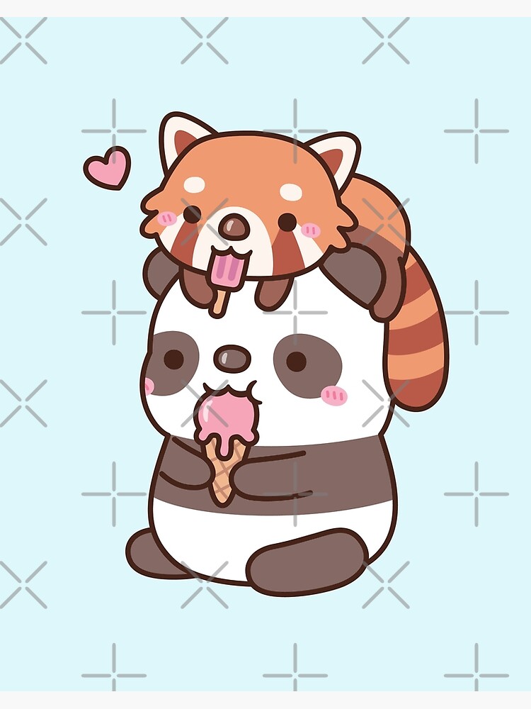 HOW TO DRAW A CUTE PANDA ICE CREAM 