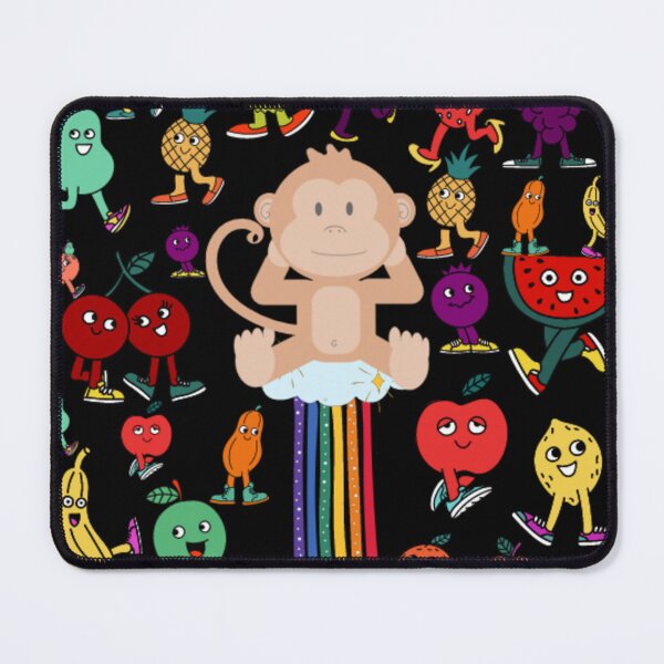 Item preview, Vegetarian monkey rainbow designed and sold by Amanda-1308.