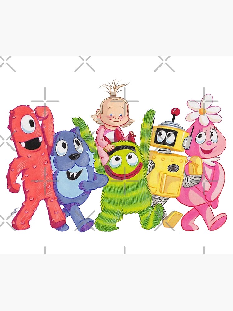 Yo Gabba Gabba Poster For Sale By Fashion Ciiity Redbubble