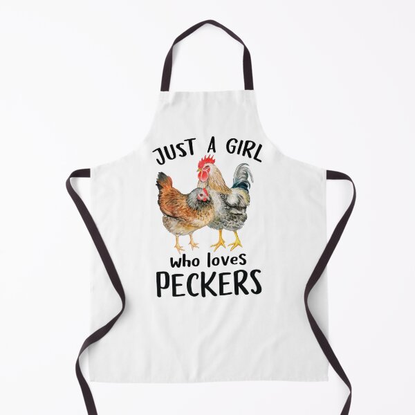 Item preview, Funny Chicken Shirt - Just A Girl Who Loves Peckers designed and sold by SunsetGloww.
