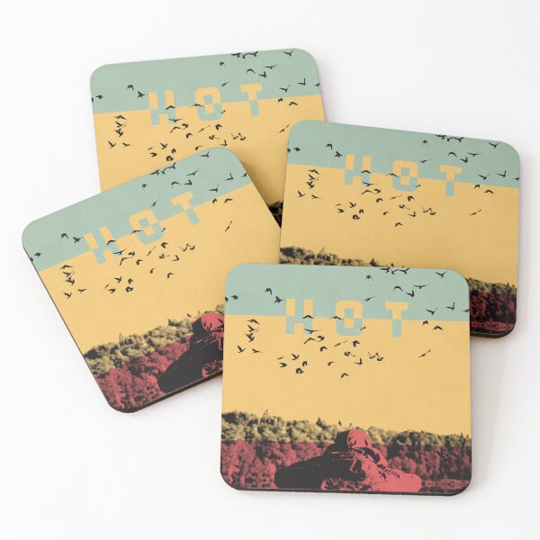 Item preview, Man Bird Watching With Text HOT Graphic Art designed and sold by boholoc0.