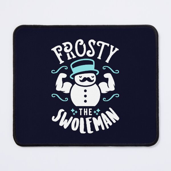 Item preview, Frosty The Swoleman (Funny Christmas Gym Fitness) designed and sold by Brogress Project.