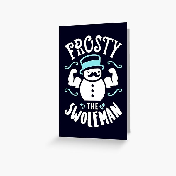 Weightlifting Santa Cards and Gift Wrap – Powerful Ideas Press