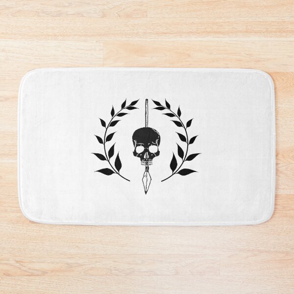 Item preview, Skull with spear and olive branch designed and sold by kocakashop.