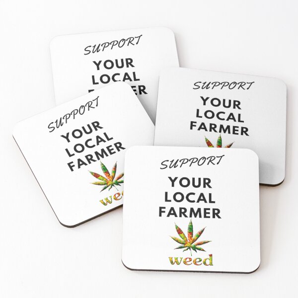 Item preview, Support Your Local Farmer Funny Weed  designed and sold by BestDesignbySof.