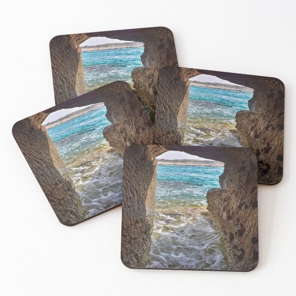 Item preview, Amazing view of ocean crossing a cave. designed and sold by DaliaSabryTee.