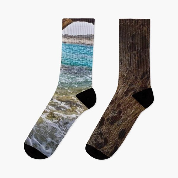 Item preview, Amazing view of ocean crossing a cave. designed and sold by DaliaSabryTee.