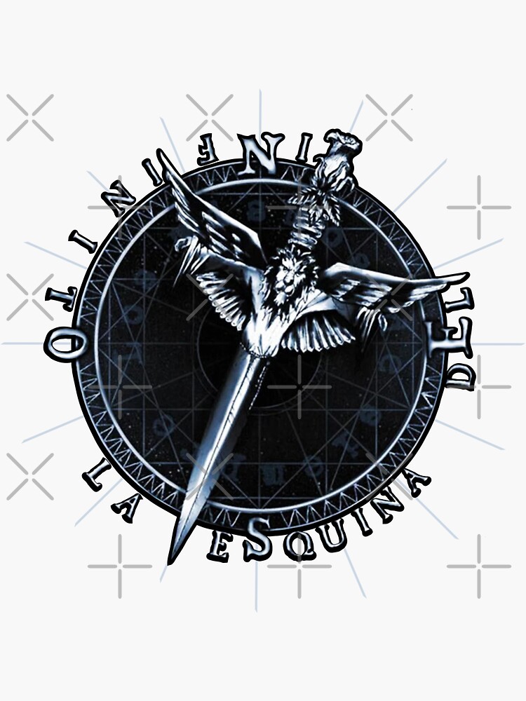 Pegatina «La Renga, La Esquina del Infinito.» de feria-e | Redbubble