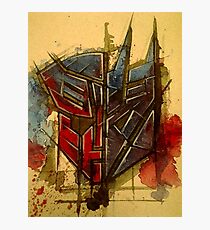 transformers Photographic Print