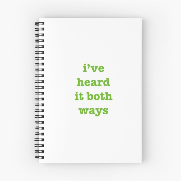 Item preview, i've heard it both ways designed and sold by sarahbeck2.