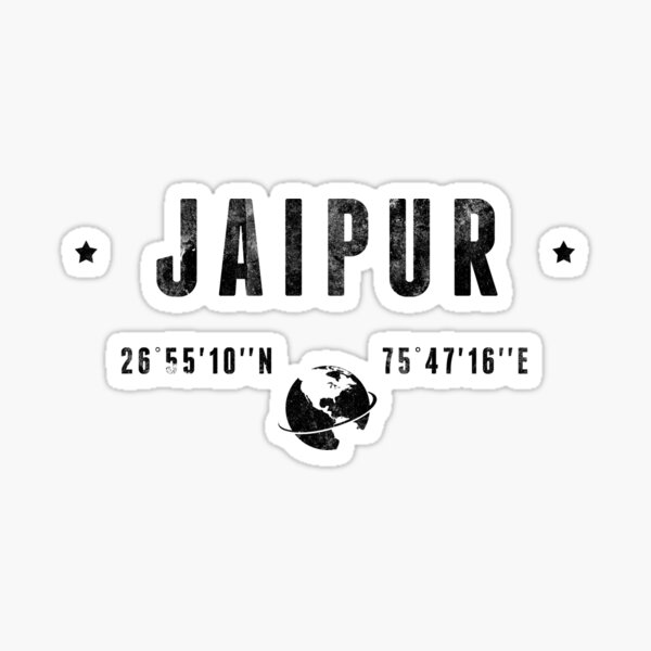"Jaipur" Sticker by capricedefille Redbubble