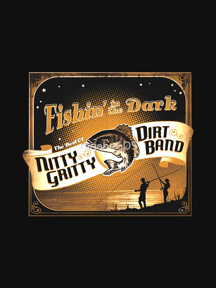 Nitty Gritty Dirt Band Fishin in The Dark Men's T Shirt - S - Charcoal