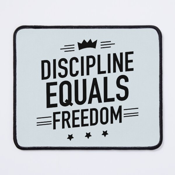 Item preview, Discipline Equals Freedom - Motivational designed and sold by Dip-Art.