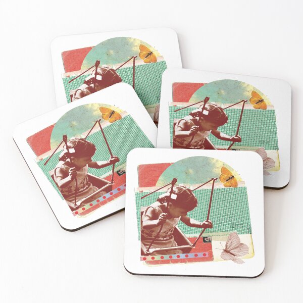 Item preview, Joy - Vintage Inspired Collage Illustration designed and sold by Ifan Bates.