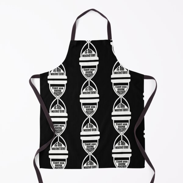 Item preview, Time You Enjoy Wasting Is Not Wasted Time (white hourglass) designed and sold by SubtleSplit.