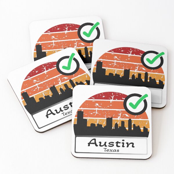 Item preview, Austin Texas usa Skyline black  designed and sold by WhereIsTravis.