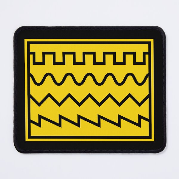 Item preview, Synthesizer Waveforms Yellow designed and sold by AtomicMalibu.