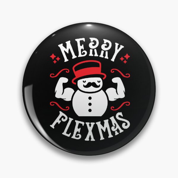 Item preview, Merry Flexmas (Funny Christmas Gym Pun) designed and sold by Brogress Project.