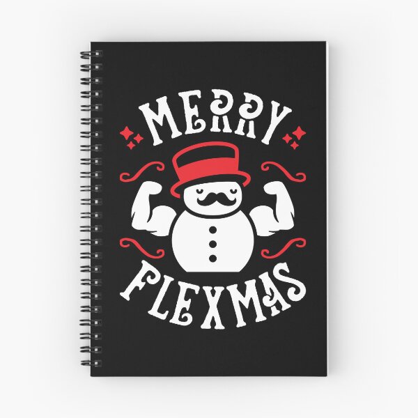Item preview, Merry Flexmas (Funny Christmas Gym Pun) designed and sold by Brogress Project.