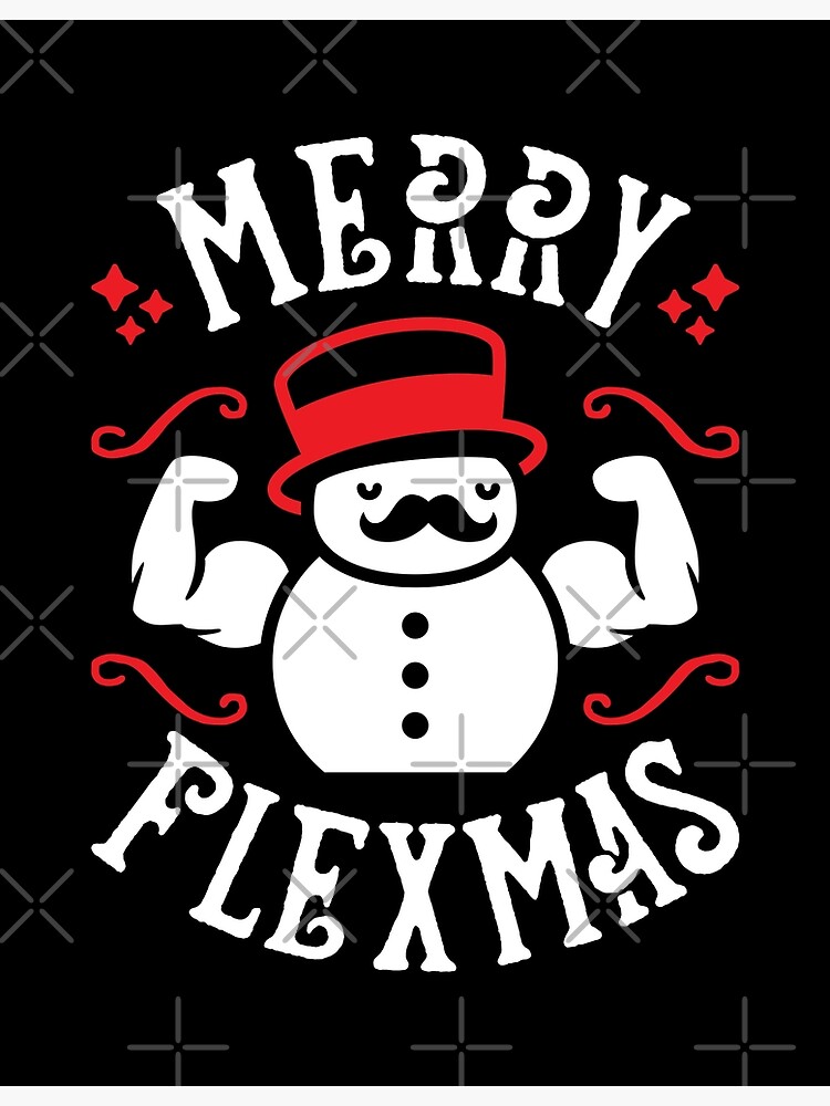  Funny Christmas Workout Card with Envelopes, Humor