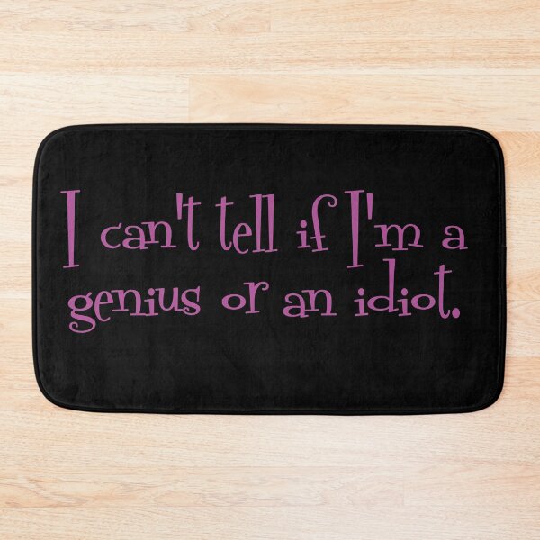 Item preview, Genius or Idiot - Mrs. Maisel Quote designed and sold by Designer-Drang.