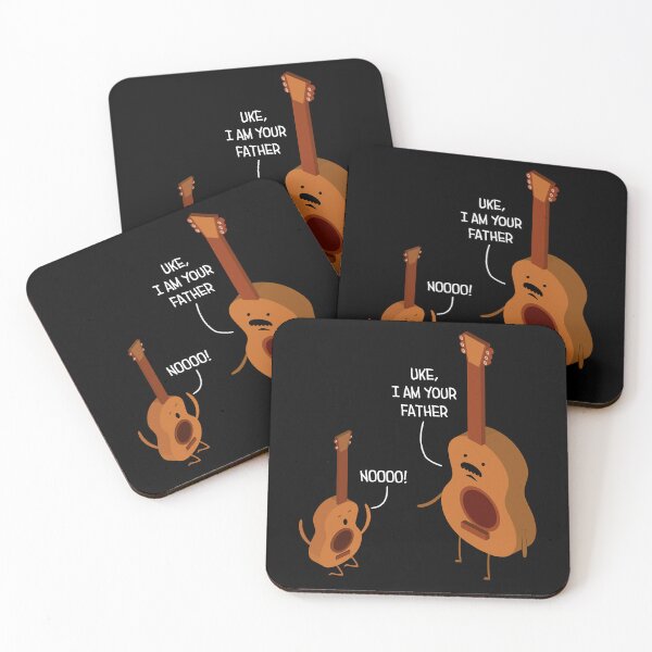 Item preview, Uke I Am Your Father - Funny Ukulele Tshirt designed and sold by SunsetGloww.